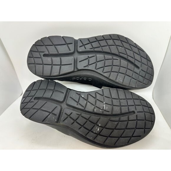Oofos Oomg Mens Shoes Size US 10.5 EU 43.5 Black Fibre Low Slip-On Style main image 8